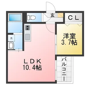 Jack matoba VI【3階】の間取り