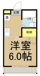 メゾンドアムール【5階】の間取り
