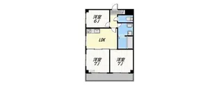 Flat I【2階】の間取り