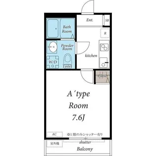 ラファライズ【1階】の間取り