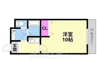 プルメリアコート【3階】の間取り