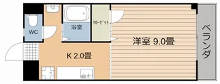 カンフォトとそ【3階】の間取り