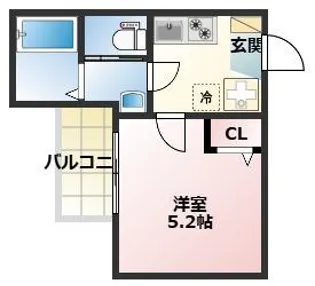 リアル綱島パークテラスA棟【2階】の間取り