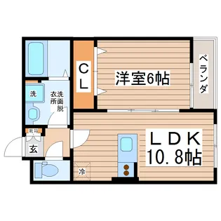 シルフソア【1階】の間取り