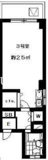 パークウエスト日暮里【2階】の間取り