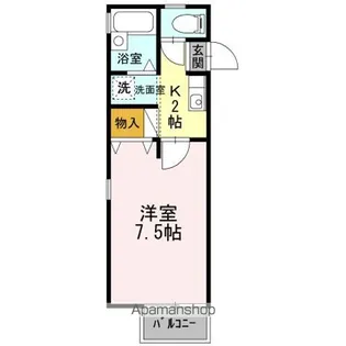 BELLAIR ANNEX【1階】の間取り