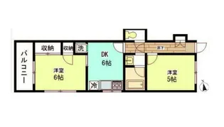 ニューフラット【3階】の間取り