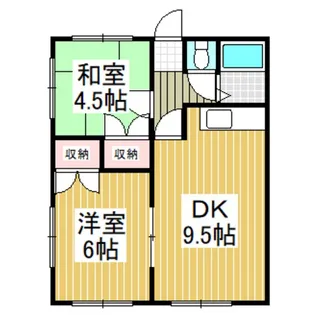 ガーデンプレイス【2階】の間取り