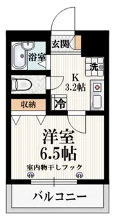 ノルテ神楽坂【4階】の間取り
