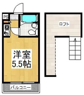 パークアベニューデュエット久米川【2階】の間取り