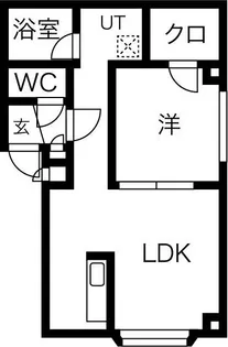 ダムズ21【4階】の間取り