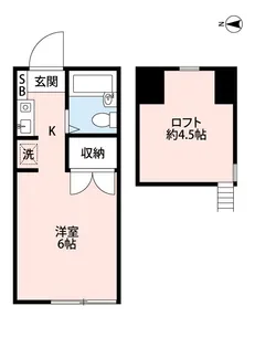 セフィール片町【2階】の間取り