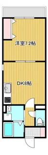 エストIJ CHIYODA【2階】の間取り
