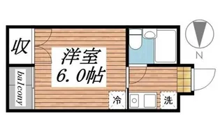 コーポサンフラワー【3階】の間取り