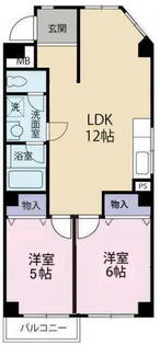 パルティエDAIYU【3階】の間取り
