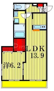 サンプラス立石【1階】の間取り