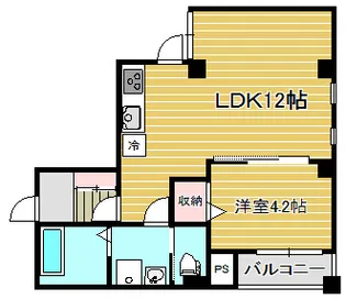 GRANDIR【3階】の間取り