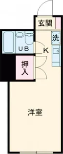 アルベール【3階】の間取り