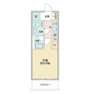 La Douceurお花茶屋II【5階】の間取り