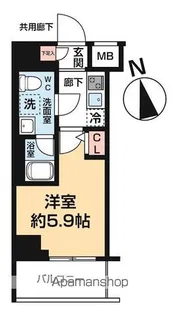 ヴァローレ松戸フィーロ【1階】の間取り
