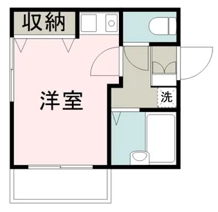 スリーエイトマンション【1階】の間取り