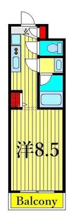 クレヴィスタ柴又【2階】の間取り