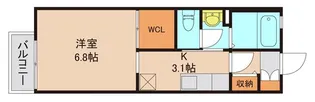ソレーユメゾン【2階】の間取り