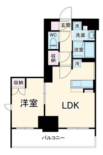 TENAS池下【13階】の間取り