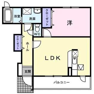 セカンド・ストリーム【1階】の間取り