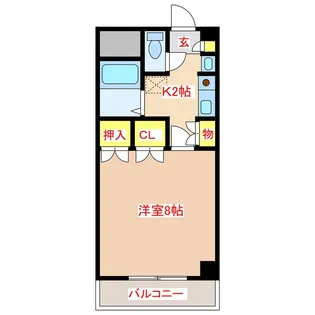 Crestage【4階】の間取り