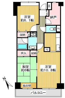 グリーンウッド【2階】の間取り