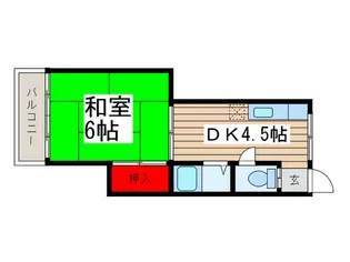 コ-ポ佐久間【2階】の間取り