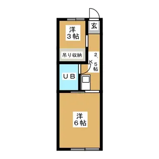 グランシャリオ【1階】の間取り