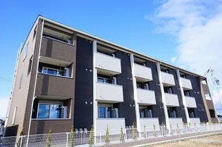 福島県郡山市田村町徳定字八斗蒔田【アパート】の外観