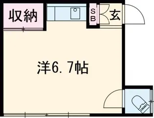 宍戸荘【2階】の間取り