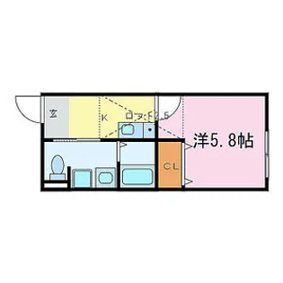 ファーバルレジデンス【2階】の間取り