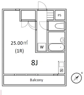 エルカーサ緑【1階】の間取り