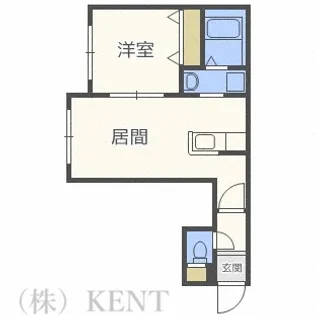 ブランノワール湖水【3階】の間取り