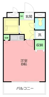 ル・シェルキタカド【2階】の間取り