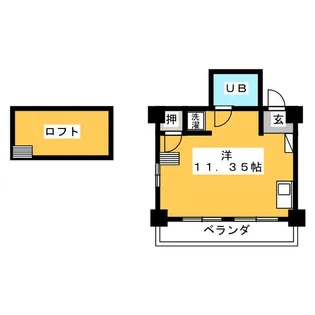 ピア【3階】の間取り