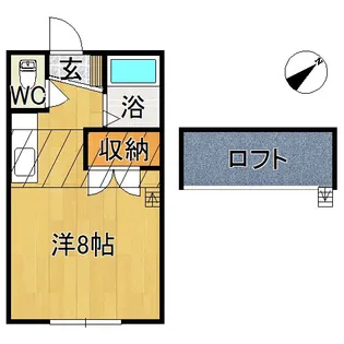 エスポアール【2階】の間取り