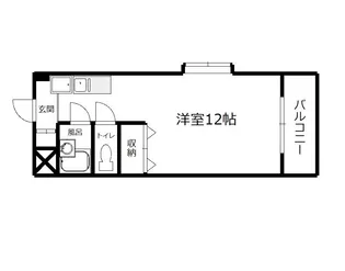 グランステージ竹内【6階】の間取り