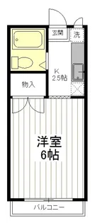 美由希壱番館【2階】の間取り