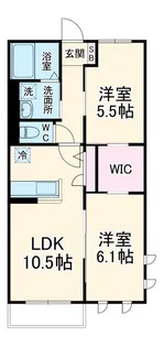 Belle Foret(ベルフォーレ)【3階】の間取り