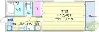 コーポ欅【2階】の間取り