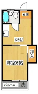 コーポエンダ【1階】の間取り