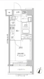 RELUXIA横濱元町【5階】の間取り