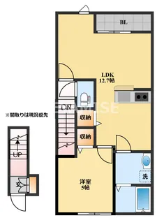 カーサ・モンレーヴIII【2階】の間取り