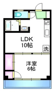 立川ハイツ【3階】の間取り