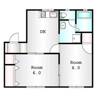 群馬県高崎市剣崎町【アパート】の間取り